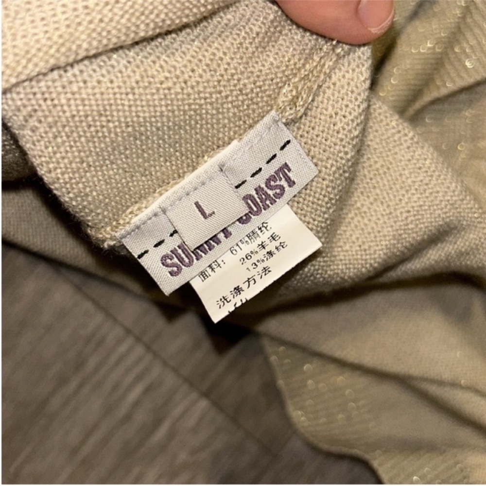 NWOT wool blend Sweater dress - Picture 6 of 6
